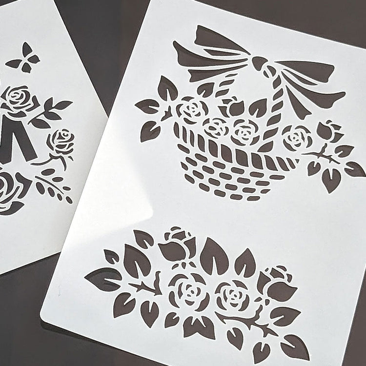 Non-Adhesive Food Safe Stencils