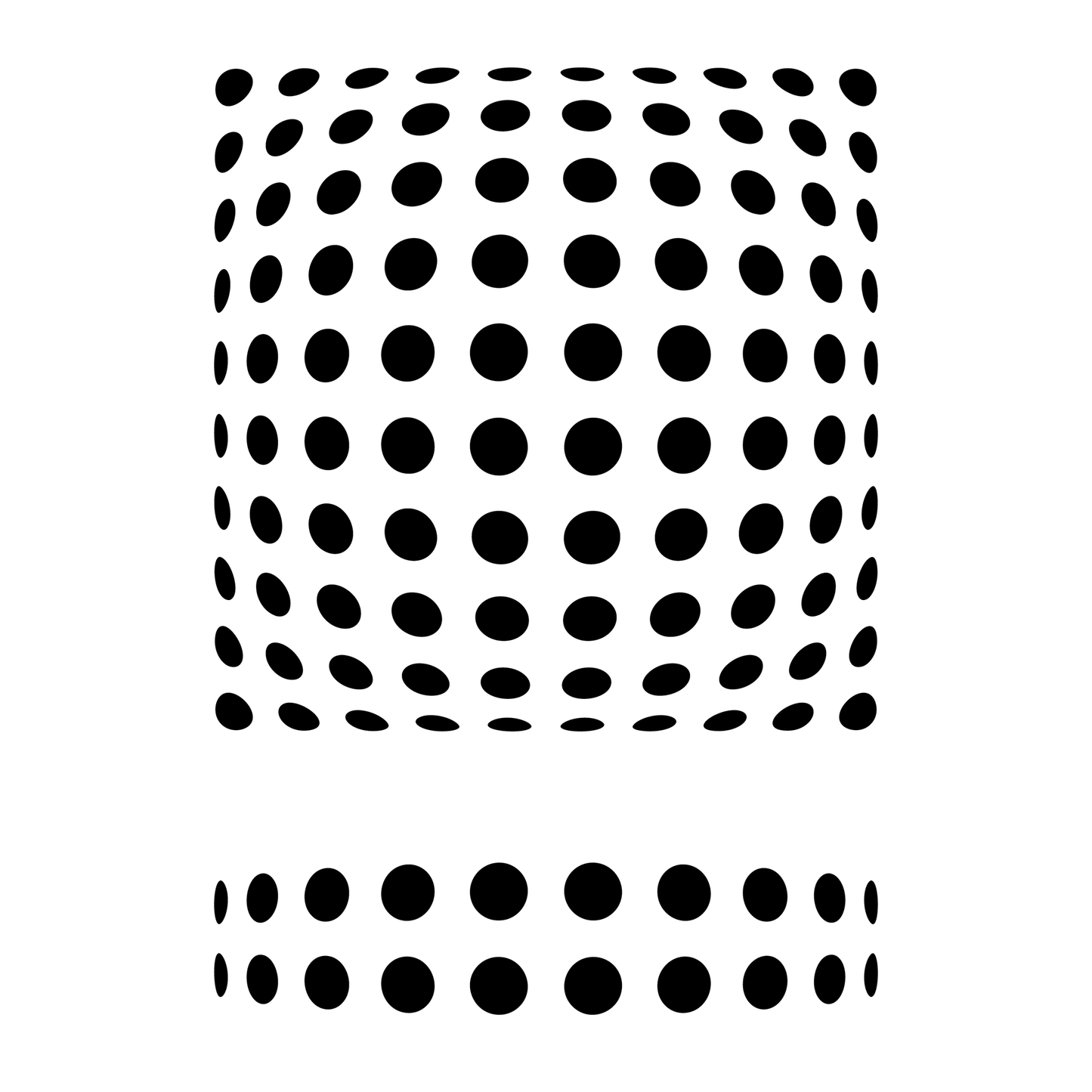 Reusable Stencil - Professional Quality - Crazy Circles - Made in the UK - High Adhesive -  Pink Vinyl Material for Glass, Mirrors, Bottles, Tiles, Wood